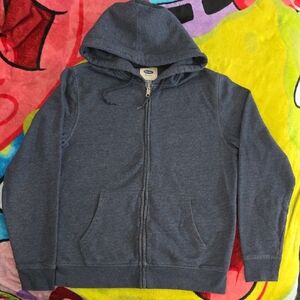 🥧 2 for$30 Men's Old Navy Heather Blue Zip-Up Hoodie